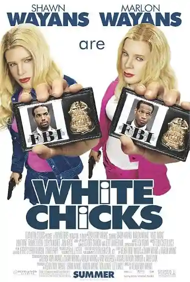 Poster of White Chicks (2024) Hindi-English Dual Audio Movie WEB-DL